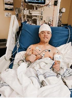 Lilah Ray Roloff father Zach Roloff in the hospital after surgery